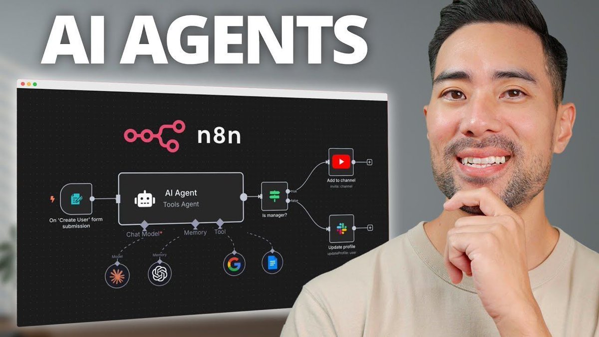 n8n.io (@n8n_io) on Twitter photo Tired of spending hours on repetitive tasks?
<a href="/AureliusTjin/">Aurelius Tjin</a> shows how to build an AI agent with n8n self-hosted, the same one powering his YouTube workflow.
Set it up once. Save hours every week.
🎥 youtube.com/watch?v=RRIgP3… Tired of spending hours on repetitive tasks?
<a href="/AureliusTjin/">Aurelius Tjin</a> shows how to build an AI agent with n8n self-hosted, the same one powering his YouTube workflow.
Set it up once. Save hours every week.
🎥 youtube.com/watch?v=RRIgP3…