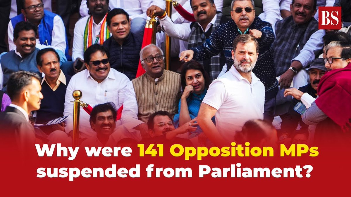 INCKerala's tweet photo. Remember the winter session of Parliament in 2023, where 141 opposition MPs were suspended? What were the bills they had to pass in such a hurry and desperation?

One of the bill was about give immunity for Election Commissioners from all courts of India from any Civil or 'Criminal' proceedings against them for what they do in their tenure. The bill also removed Supreme Court Chief Justice from the CEC appointments committee and replaced with Law Minister, which ensures that Modi can appoint any chamcha he wants.

This was a sinister crime plot to manipulate 2024 General Elections and for that Rajiv Kumar, CEC asked for immunity from any cases in future.

Unable to cope with Crime Master Rajiv Kumar and his sinister plans to rig the elections, Election Commissioner Arun Goel resigned on 9th March 2024 on personal grounds a few days before Elections were announced. 

The criminal duo passed laws to protect the criminals who presided over the mass election rigging and massacre of our democracy. Nobody will be spared. These laws will not help you.