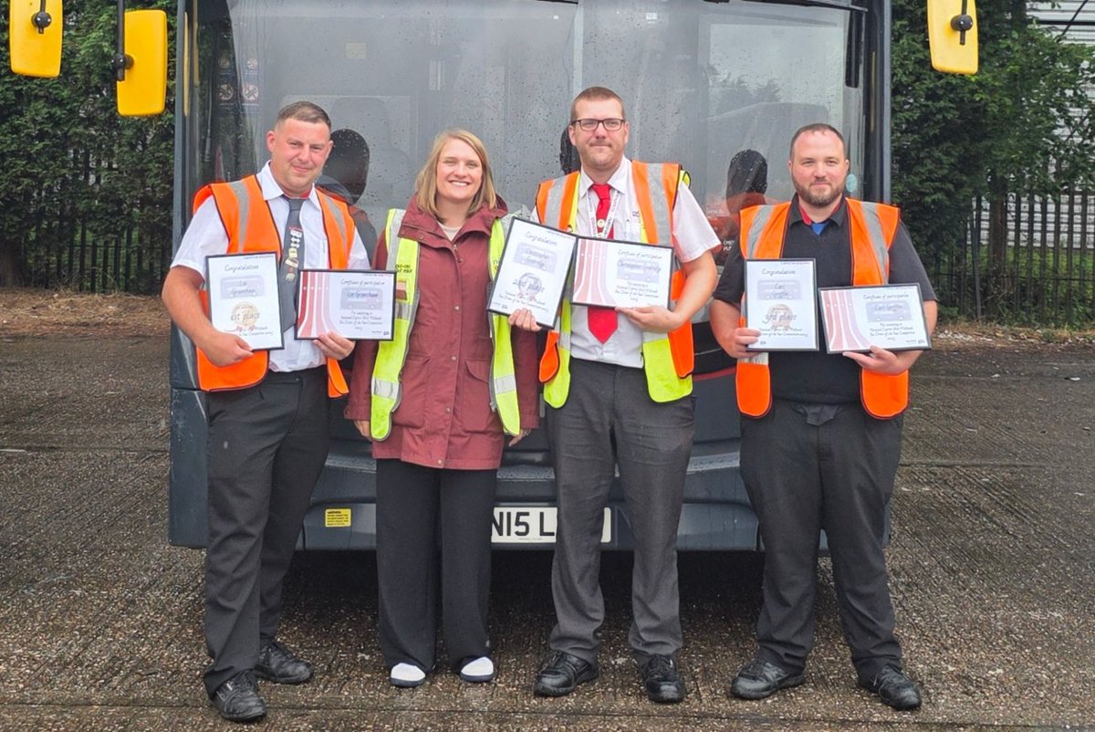 National Express West Midlands drivers Lee Grantham, Christopher Godridge and Carl Griffin will represent the West Midlands’ leading bus company at next month’s 2025 UK Bus Driver of the Year competition. 

cbwmagazine.com/west-midlands-…