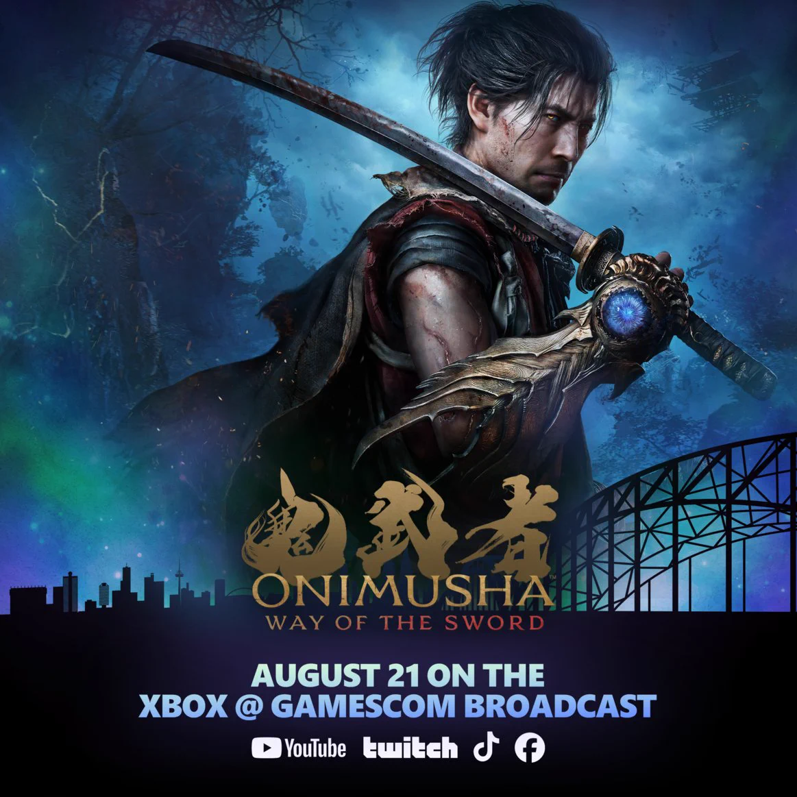 X 上的 「鬼武者」シリーズ公式：“Xbox@gamescom Broadcast 2025にて