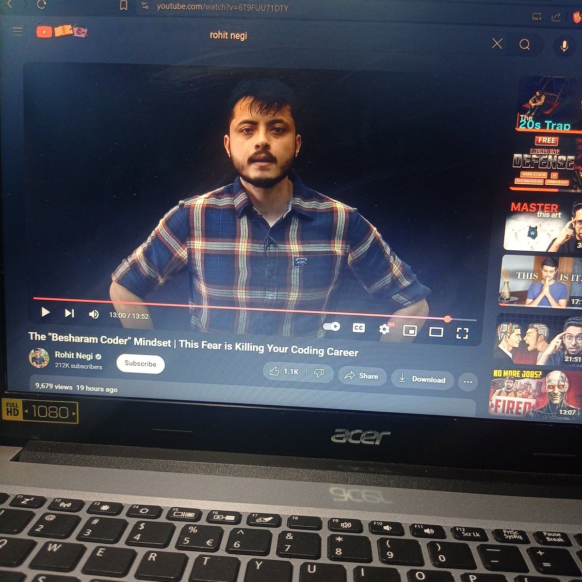 Sourav Kumar (@sourav_kumar_cs) on Twitter photo “<a href="/rohit_negi9/">Rohit Negi</a> bhaiya asked everyone to share their journey—so I’ll share my journey of Defense, starting 1st September. ”
<a href="/rohit_negi9/">Rohit Negi</a> #BesharamCoder #CodingJourney “<a href="/rohit_negi9/">Rohit Negi</a> bhaiya asked everyone to share their journey—so I’ll share my journey of Defense, starting 1st September. ”
<a href="/rohit_negi9/">Rohit Negi</a> #BesharamCoder #CodingJourney