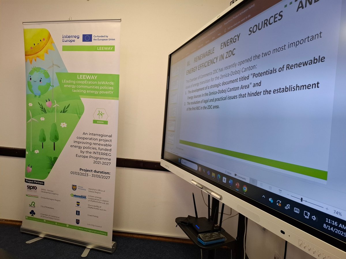 Leeway project - Interreg Europe tweet media