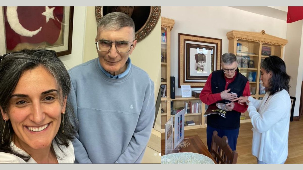 Bazı buluşmalar vardır ki, sadece iki insanın değil, nesillerin ve hayallerin buluşmasıdır...
Nobel ödüllü bilim insanımız Prof. Dr. Aziz Sancar ile MIT'nin genç dahisi Prof. Dr. Canan Dagdeviren'in bir araya gelmesi, işte tam da böyle tarihi bir an. DNA onarım mekanizmalarıyla