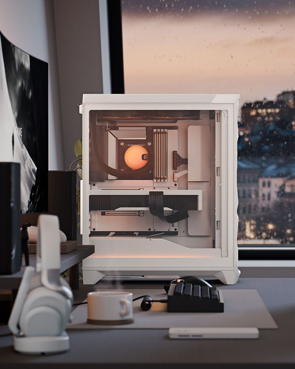 FractalDesignJP's tweet image. Meshify 3 で自分専用の魅力的なゲーム環境を作り出して、今すぐゲームを始めよう！🎮
 #パソコン #PCケース #RGB #eスポーツ