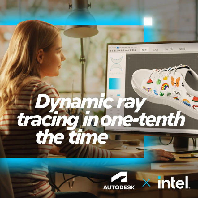 stefanovisaggio's tweet image. Looking for faster, more realistic 3D rendering? Explore how Intel and Autodesk are powering more lifelike 3D design across automotive, aerospace, and architectural markets. #IAmIntel bit.ly/41Ir1h3