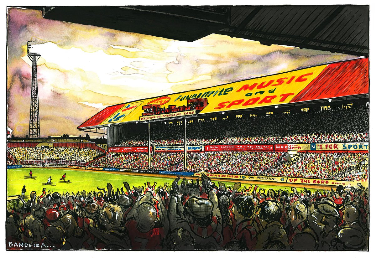 GraemeBandeira's tweet image. Listen up Boro fans! 

I'm going to have a bit of fun so currently there will be a BUY ONE GET ONE FREE on all Boro prints until we lose!

Just make an order and add your FREE one(s) in the note at checkout! Cheers and good luck!

UTB!

0ver 25 to choose from...