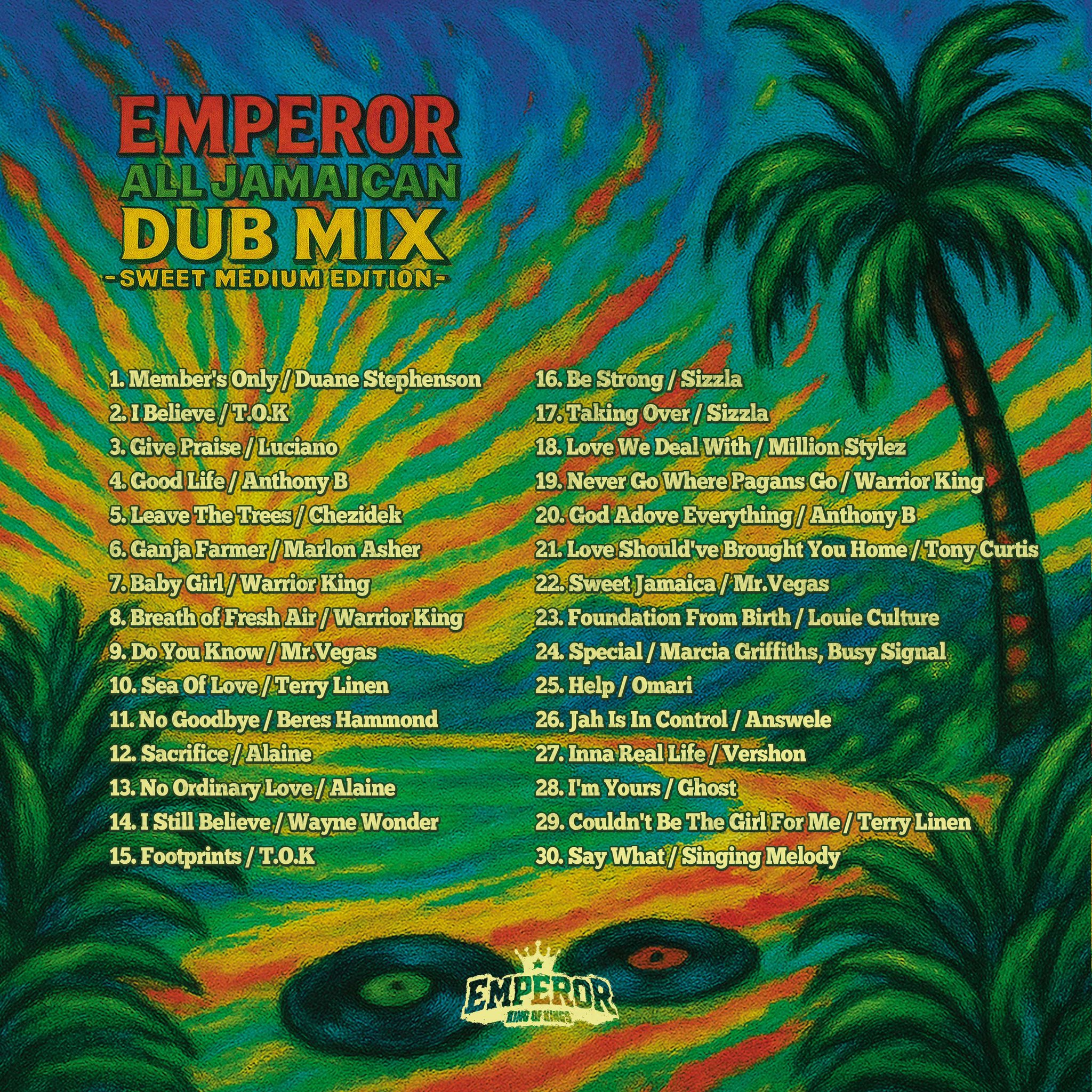 サウンドEMPEROR　レゲエ１３枚 EMPEROR | アーティスト | レゲエCD・MIXCD・DVD通販・販売