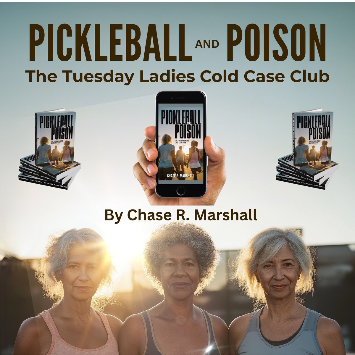 moralesch's tweet photo. New Release - Pickleball and Poison by Chase R Marshall #pickleball #mystery https://t.co/rTJ6ffGsd2 https://t.co/L2Qzi37jvt