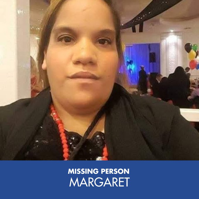 MISSING PERSON Australia - Margaret, 35

LAST SEEN: Glenroy area, Victoria

FREQUENTS: Glenroy, Bendigo, Mildura &amp; Shepparton areas

🙏Please share to spread awareness
DISCLAIMER: The information shared is based on initial reports, may not be fully verified, and is presented as