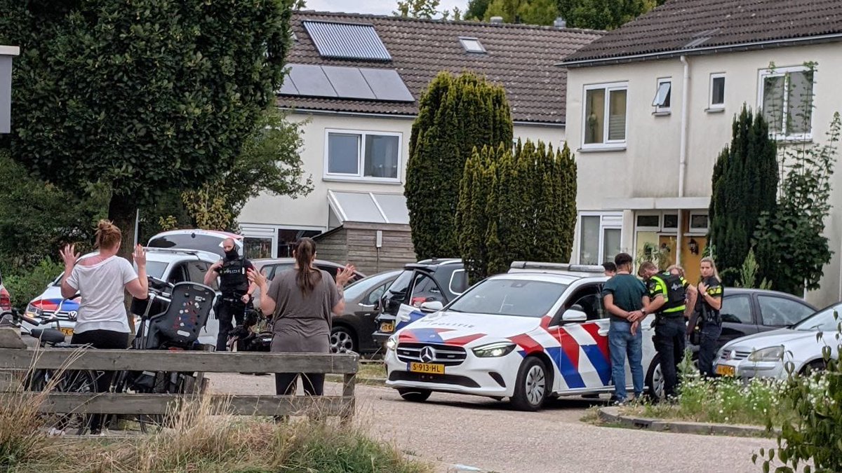 Arrestaties met kogelwerende vesten in Terborg