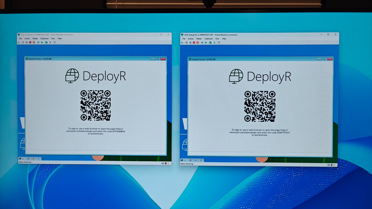 mniehaus's tweet image. I&apos;d like an AI that can type in these codes for me.  #EntraID #DeviceAuth