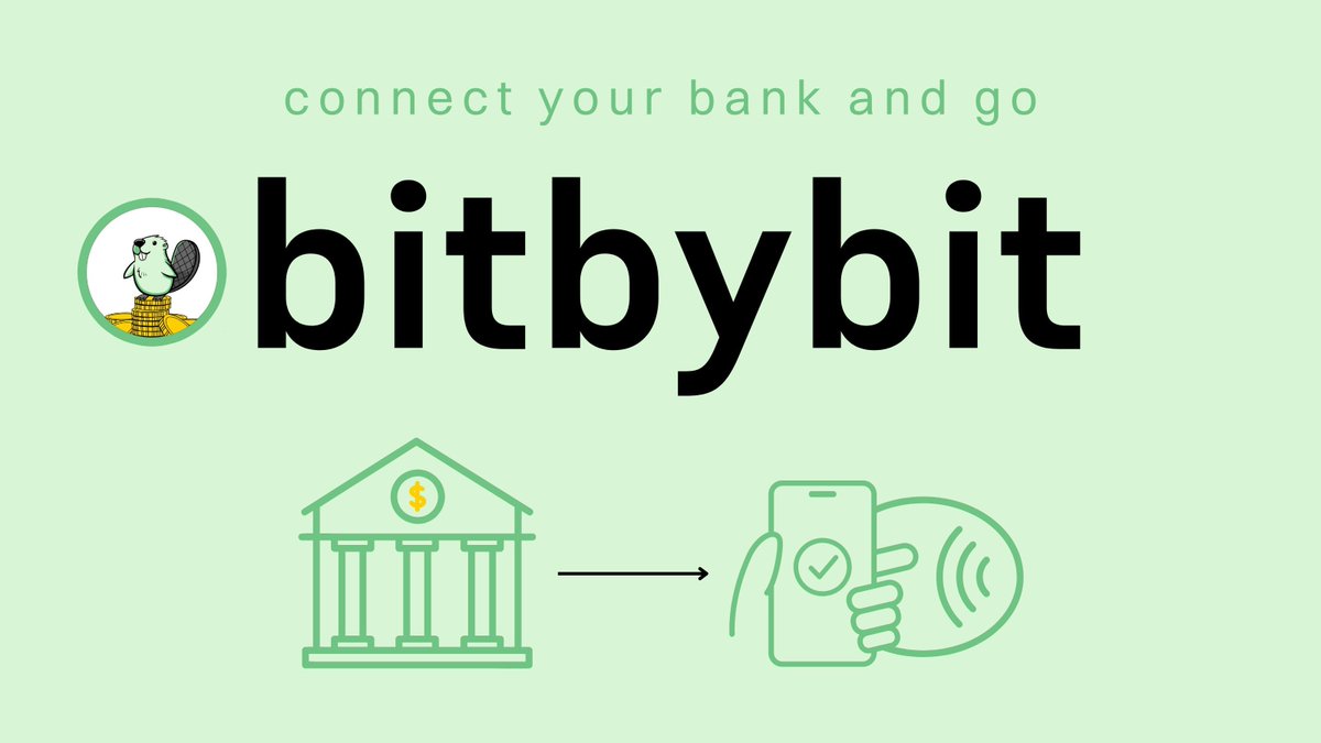 bitbybit_money's tweet photo. We’re partnering with leading fintechs to make setup seamless. Connect your bank, start saving, and let your crypto journey begin. #bitbybit #fintech #saving #investment #cryptonews https://t.co/s7R4mls6pw