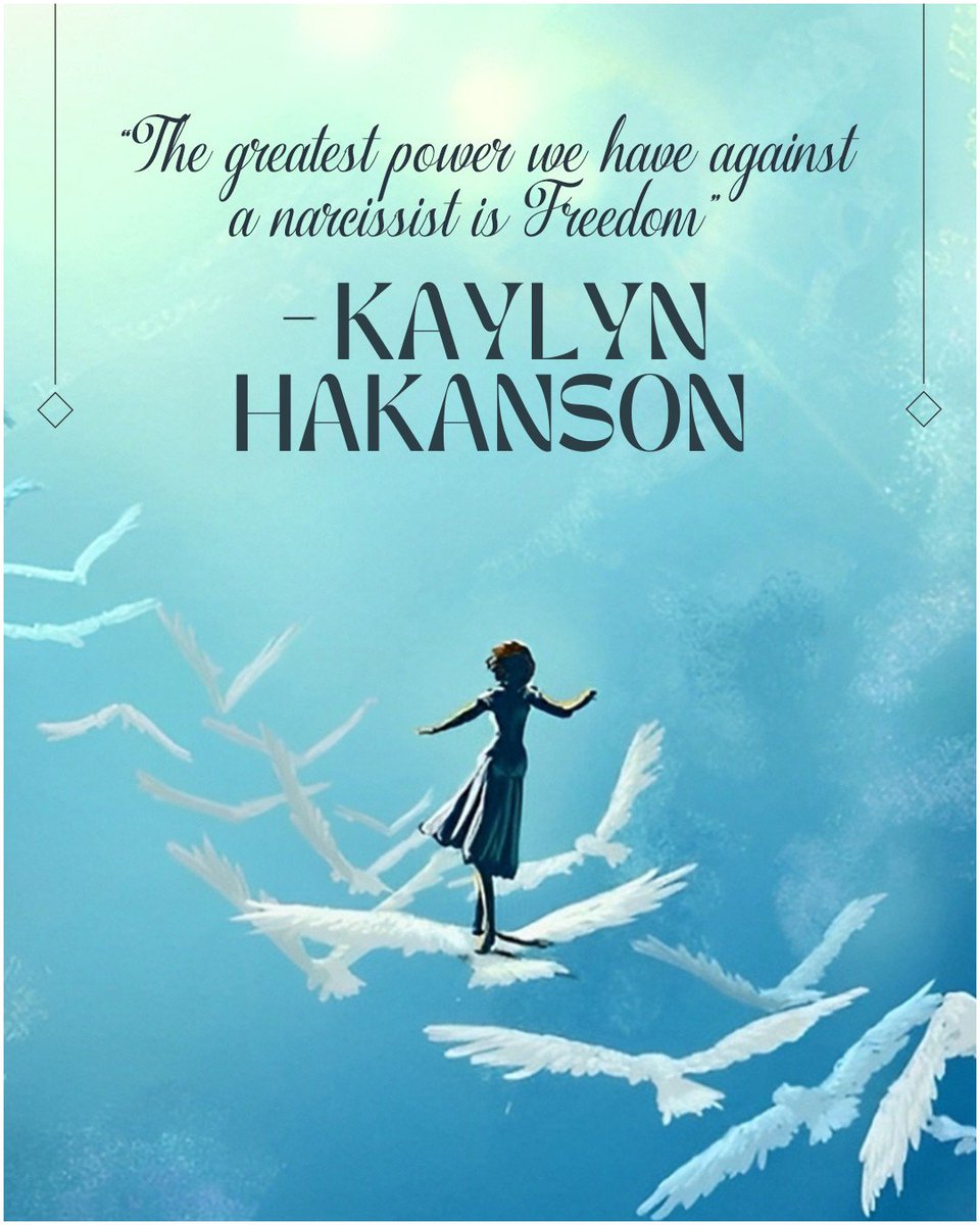 kaylynhakanson's tweet photo. Narcissists fear what they can’t own.
She gave up proving her worth —
And claimed something far greater: her freedom.

‘You Can’t Break Me’: https://t.co/KTnNTgiw1F

#FreedomIsResistance #BreakTheCycle #YouCantBreakMe #NarcissisticAbuseRecovery #MemoirOfStrength https://t.co/qWvRBkAWSX