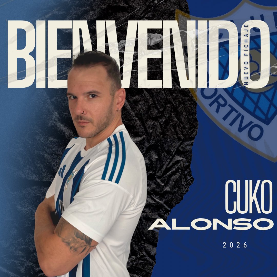 ✍🏼 OFICIAL | Cuko Alonso se convierte en la sexta incorporación del CD Salteras.

🔝 Potencia y gol para reforzar la delantera.

#PasionQueNaceEnCasa 🔵⚪️