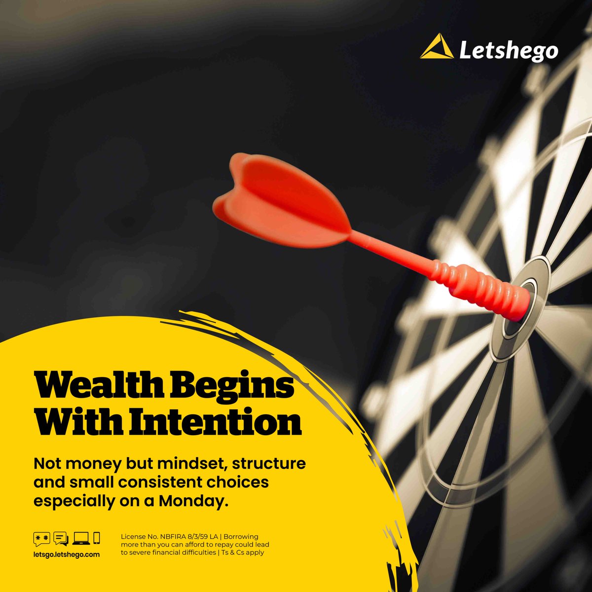 letshegobw's tweet image. With the right mindset you can achieve anything and reap greatness.

#MondayMotivation #Letshego