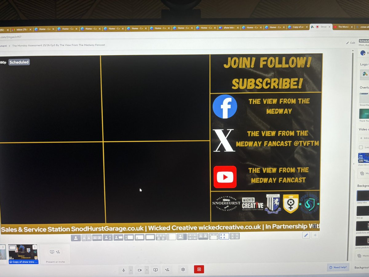 The View From The Medway Fancast (@tvftm) on Twitter photo The stage is set for tonight’s Monday Assessment! We will be live from 8pm.
Slight change to the panel this evening so join:
Kris <a href="/TVFTM/">The View From The Medway Fancast</a>
Warren <a href="/WarrenT88801465/">Warren Taylor</a>
James <a href="/JamesCleal/">James Cleal</a>
Eddie <a href="/EddieAllcorn/">Eddie Allcorn</a>
As we talk all things Gillingham from the week leading up to and The stage is set for tonight’s Monday Assessment! We will be live from 8pm.
Slight change to the panel this evening so join:
Kris <a href="/TVFTM/">The View From The Medway Fancast</a>
Warren <a href="/WarrenT88801465/">Warren Taylor</a>
James <a href="/JamesCleal/">James Cleal</a>
Eddie <a href="/EddieAllcorn/">Eddie Allcorn</a>
As we talk all things Gillingham from the week leading up to and