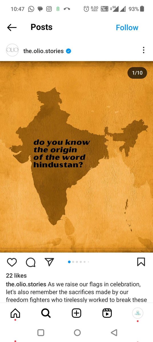 NikitaBhatt491's tweet photo. @DikshaKandpal8 Olio Stories has been sharing distorted maps of India since the start. This 2023 post again shows Kashmir as part of Pakistan &amp; China. After last year’s backlash, it’s hard to call this a ‘mistake’—more than an apology, they need to explain why they are doing this intentionally. https://t.co/3wtPJyfzvt