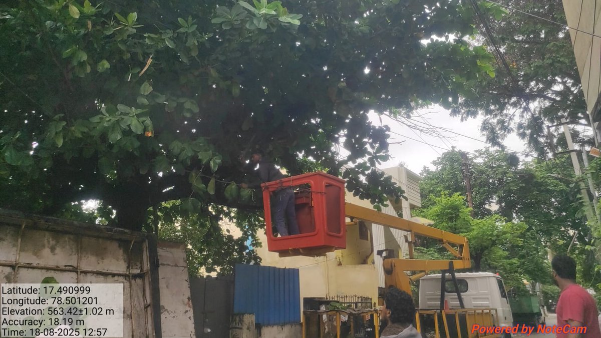 Control Room Parks GHMC tweet media