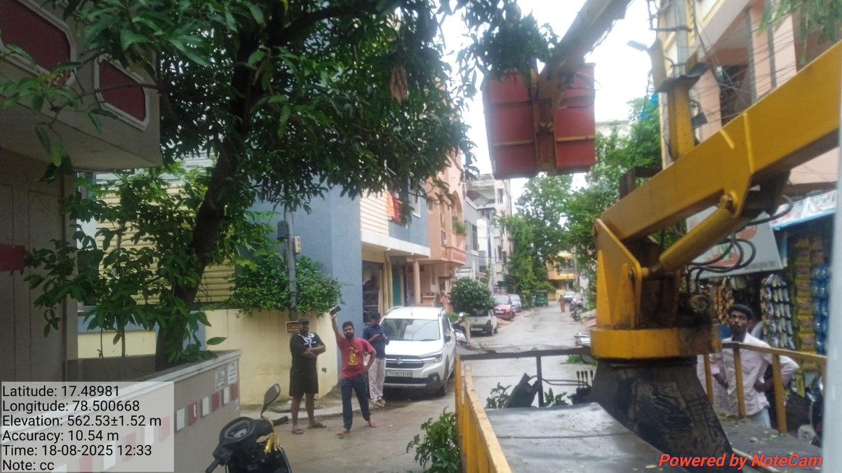 Control Room Parks GHMC tweet media