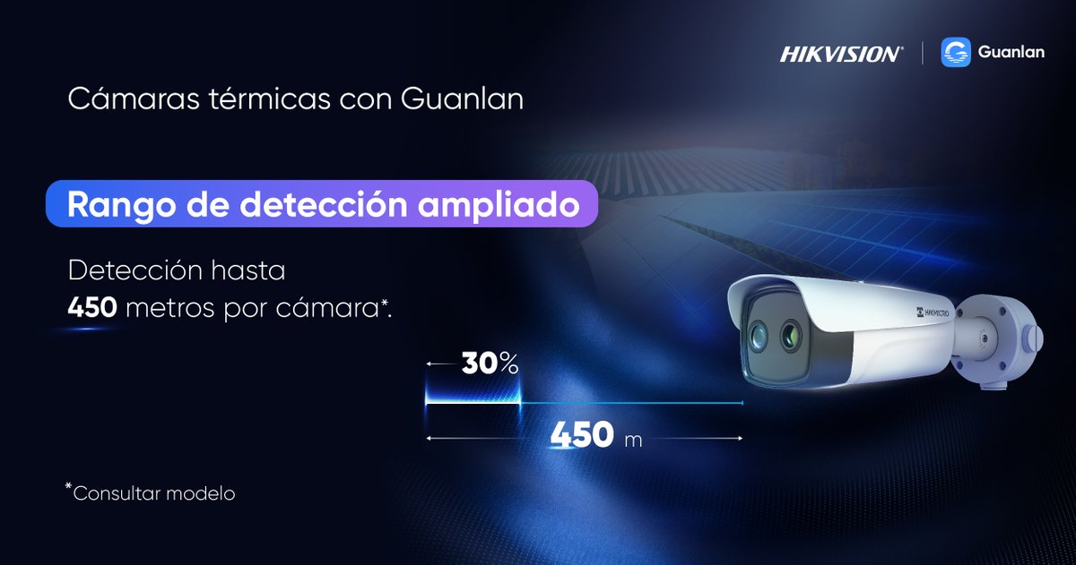 securimport's tweet photo. 🔥📡 Próximamente en SECURimport
Nuevas cámaras térmicas Hikvision Guanlan 🧠🎯
🔍 Reconocimiento mejorado 
📉 95% menos de falsas alarmas 
📏 Alcance hasta 450 metros
🌈 Tecnología dual térmica + ColorVu
🛠️ Autocalibración inteligente
🎯 Precisión extrema:
📲 Pronto más detalles https://t.co/7qhOIlzRou