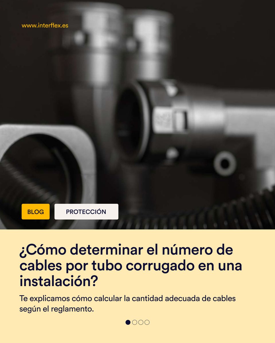 ElectroStocks's tweet photo. 📢 #BlogGES: #INTERFLEX: ¿Cómo determinar el número de cables por tubo corrugado en una instalación?

Conoce todos los detalles ⤵️

✍🏻https://t.co/ju3rv5muNI

#GES #GESCoreProgram #instalador #instalaciones https://t.co/JvQWKV8AOl