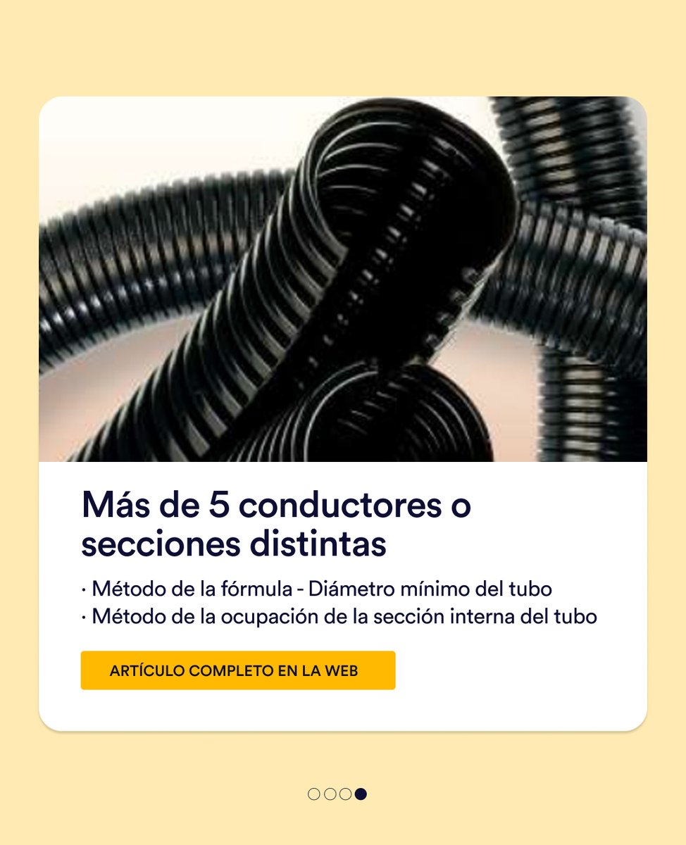 ElectroStocks's tweet photo. 📢 #BlogGES: #INTERFLEX: ¿Cómo determinar el número de cables por tubo corrugado en una instalación?

Conoce todos los detalles ⤵️

✍🏻https://t.co/ju3rv5muNI

#GES #GESCoreProgram #instalador #instalaciones https://t.co/JvQWKV8AOl