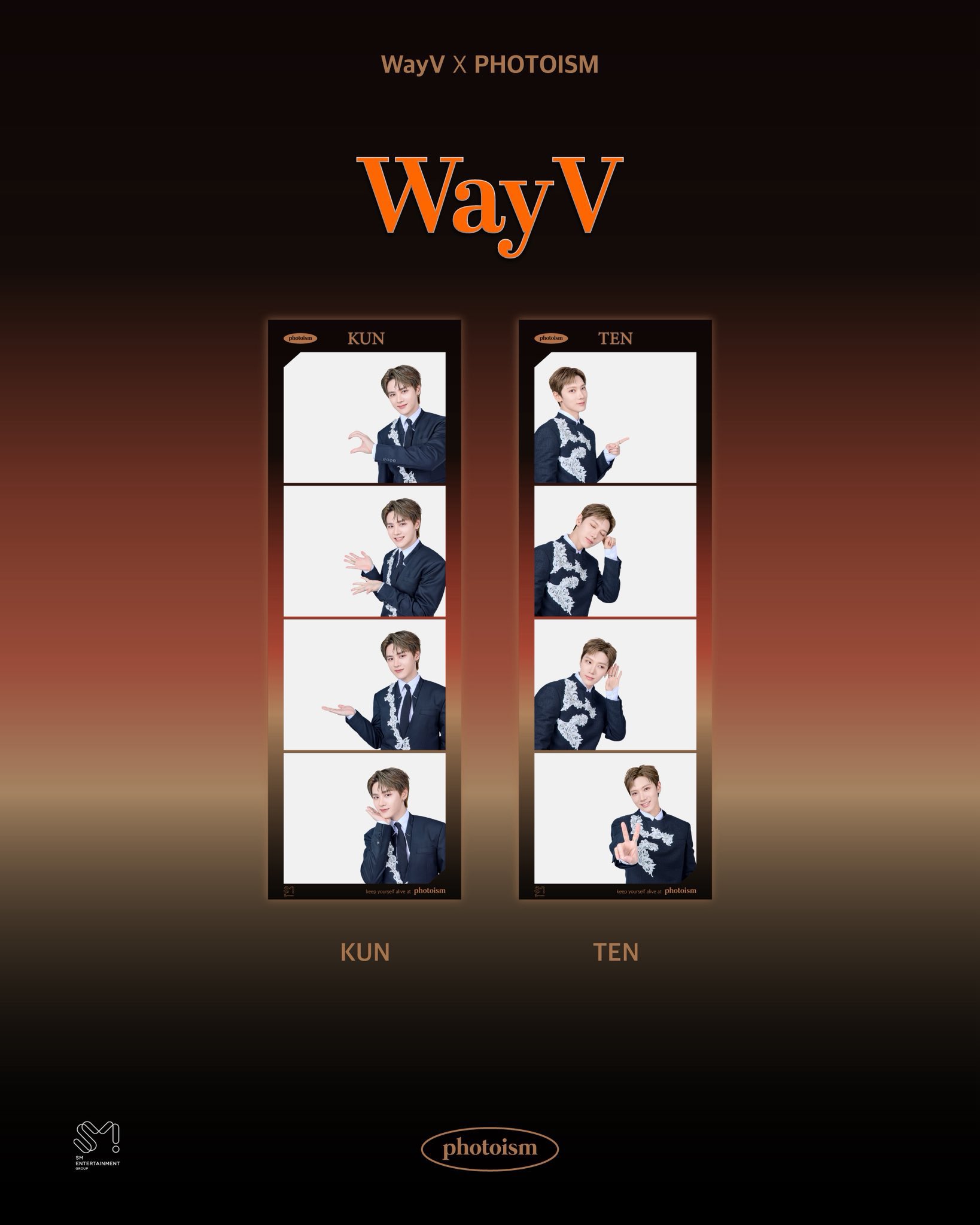 WayV solo yizhiyu 一直娯 テン サイン会 4枚セット WayV solo yizhiyu 一直娯 テン サイン会 4枚セット TWS ジフン