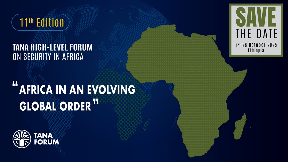 From multipolarity to megatrends, Africa’s position is shifting. Join the conversation at #TanaForum2025: How can we turn challenges into opportunities? 🌍