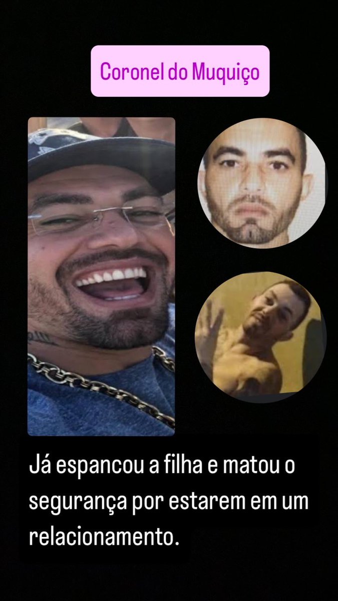 Alô <a href="/PCERJ/">Polícia Civil RJ</a> ta faltando oque pra vcs capturar esse demônio,várias denuncias de outras meninas que ele “tenta ficar a força “. Ele se esconde na COREIA
Espancou e matou a menina em Camara. <a href="/baudorio/">BAÚ DO RIO OFC</a>