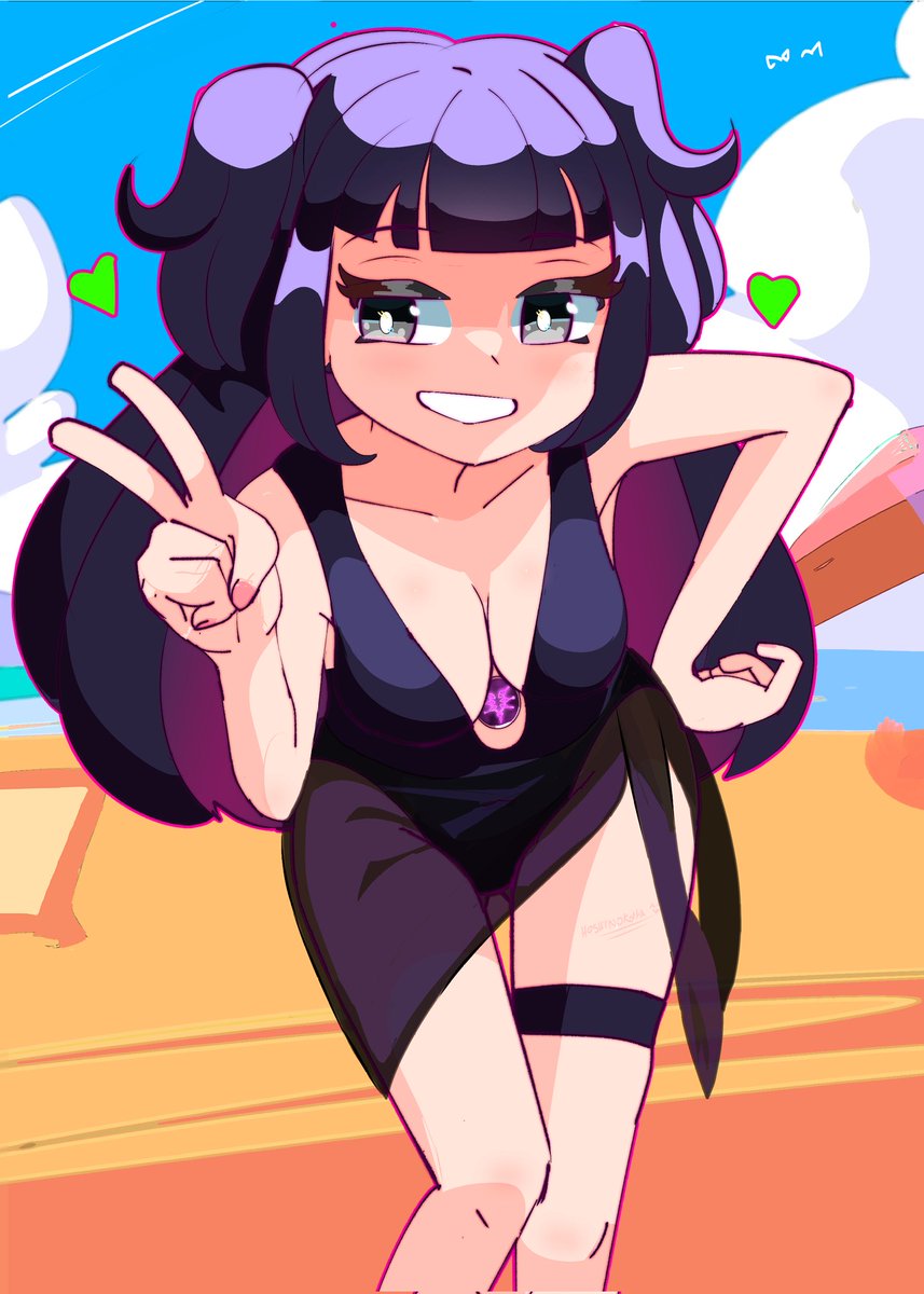 Thanks to <a href="/HoshiNoKotta/">✨Kotta✨- COMMS OPEN</a> for the wonderful Tharja art🖤🖤❤️❤️