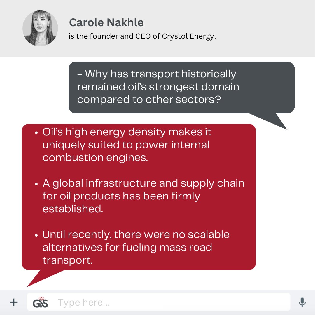 Geopolitical Intelligence Services (@gis_reports) on Twitter photo Oil was nearly written off once before – when kerosene lamps lost out to electricity in the 19th century. It only found a second life thanks to the internal combustion engine. Now history might repeat itself. 🚗⚡
For the full story, read Carole Nakhle’s (<a href="/carole_nakhle/">Dr Carole Nakhle كارول نخله</a>) new Oil was nearly written off once before – when kerosene lamps lost out to electricity in the 19th century. It only found a second life thanks to the internal combustion engine. Now history might repeat itself. 🚗⚡
For the full story, read Carole Nakhle’s (<a href="/carole_nakhle/">Dr Carole Nakhle كارول نخله</a>) new