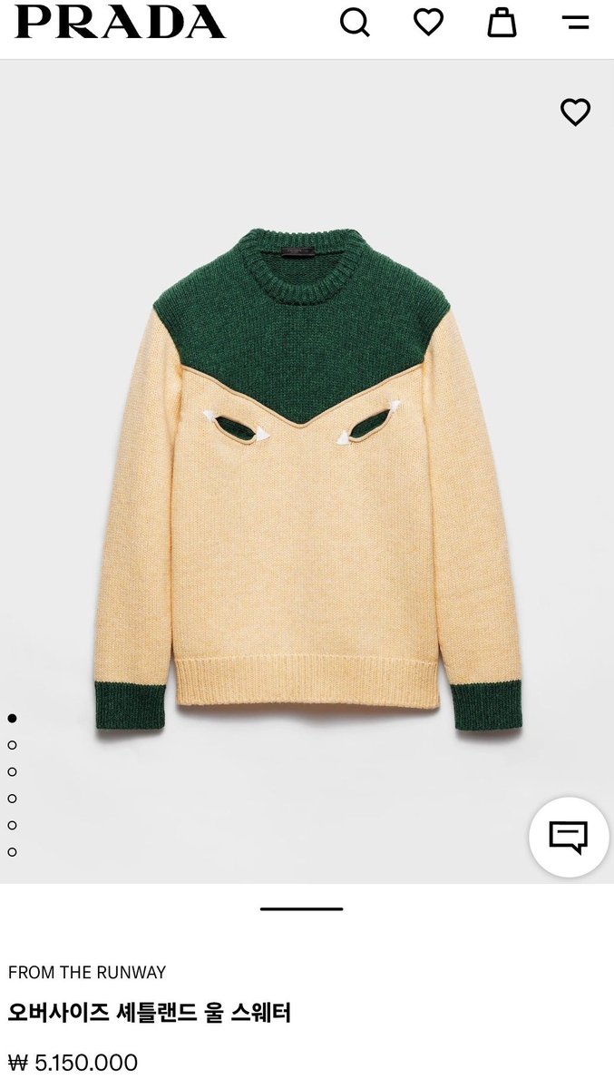 he wore PRADA’s sweater for GQ’s september issue. 💚