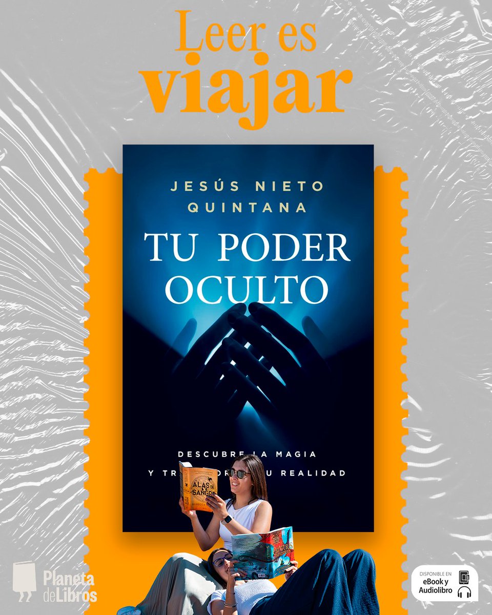 Ediciones Luciérnaga (@luciernaga_ed) on Twitter photo Leer es viajar... y descubrir 'Tu poder oculto'.
Una invitación de <a href="/JesusNietoQui/">Jesús Nieto</a> a explorar nuestro potencial recóndito para desmitificar los secretos de la magia convertirla en una herramienta práctica y efectiva en el día a día.
📚f.mtr.cool/hrxprnmbui Leer es viajar... y descubrir 'Tu poder oculto'.
Una invitación de <a href="/JesusNietoQui/">Jesús Nieto</a> a explorar nuestro potencial recóndito para desmitificar los secretos de la magia convertirla en una herramienta práctica y efectiva en el día a día.
📚f.mtr.cool/hrxprnmbui