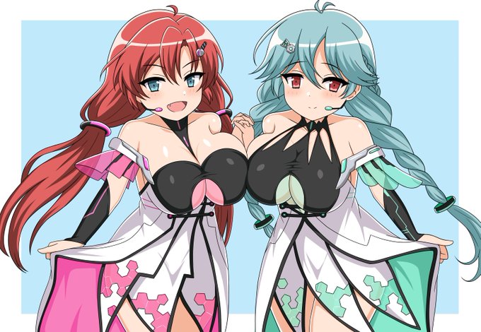 Skebにて、ひなビタ♪よりここなつ2.0の東雲夏陽ちゃん&東雲心菜ちゃんを描かせて頂きました。
リクエスト頂きありがとうございました! 