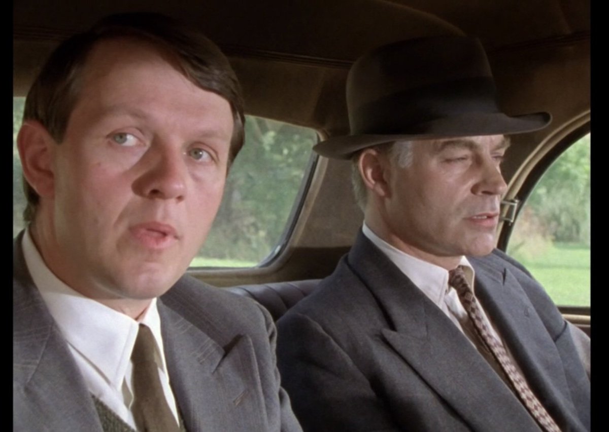 therealrobcook's tweet photo. A pre-Peaks pairing of Kevin Whately and Simon Shepherd along with Sylvia Syms in Miss Marple - A Murder Is Announced (1985).

#PeakPractice @PeakPracticeTV https://t.co/oBVZ3d1fhm