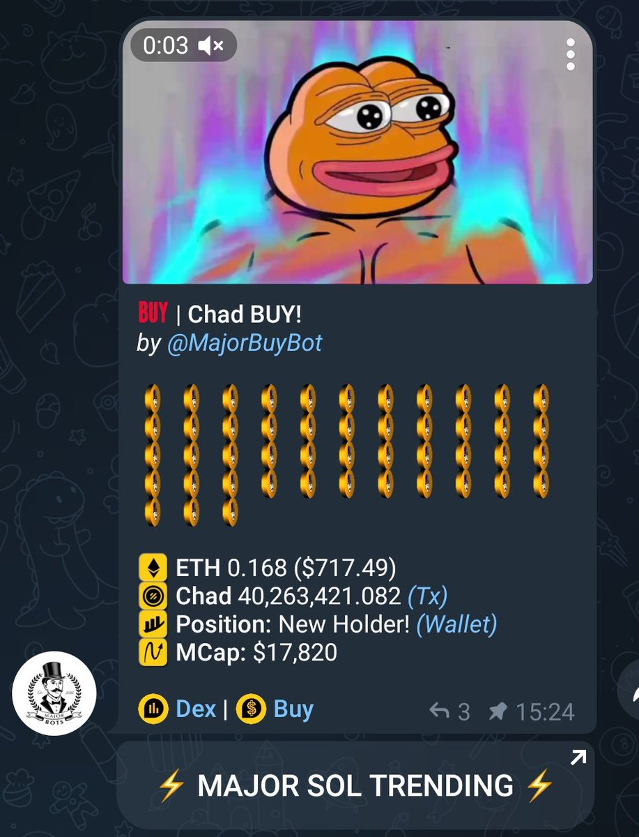 Don't Miss Chad if you chad let's join with Chad base and moon together 
#CHAD #Base