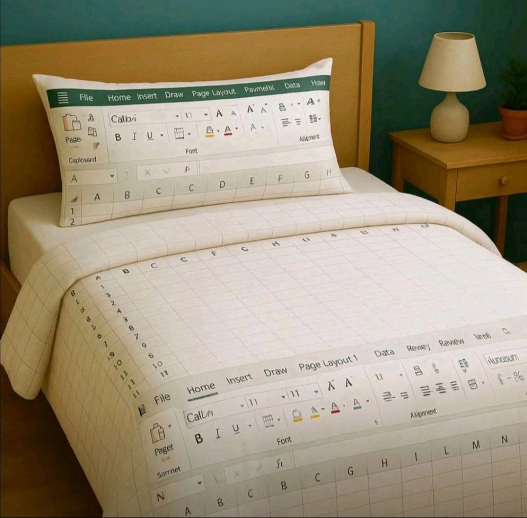 rabiul_hasan17's tweet image. Sleeping with Excel literally 😅 

#Excel_Fun