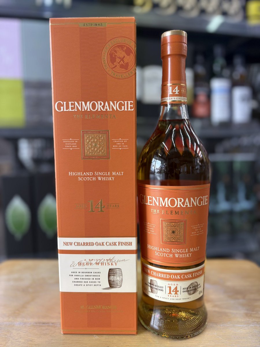 ウイスキーくじ2等のご紹介】 グレンモーレンジ エレメンタ14年(1L