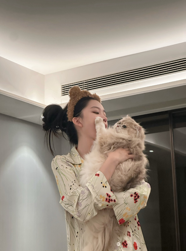 Hope the kitten is happy every day
