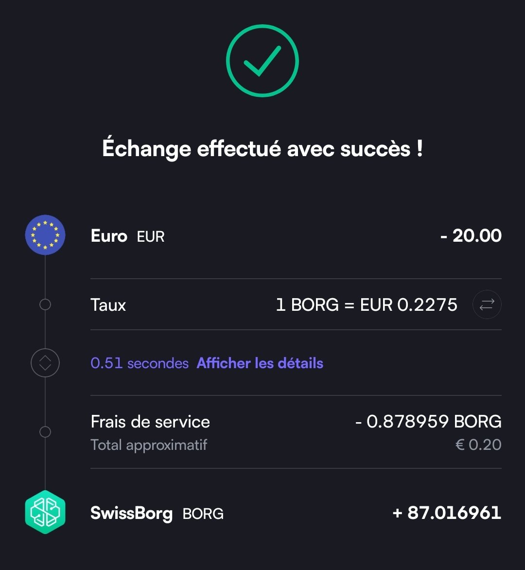 tom_libre's tweet photo. @swissborg Done!
#borglove Monday https://t.co/AxMRdYr94u