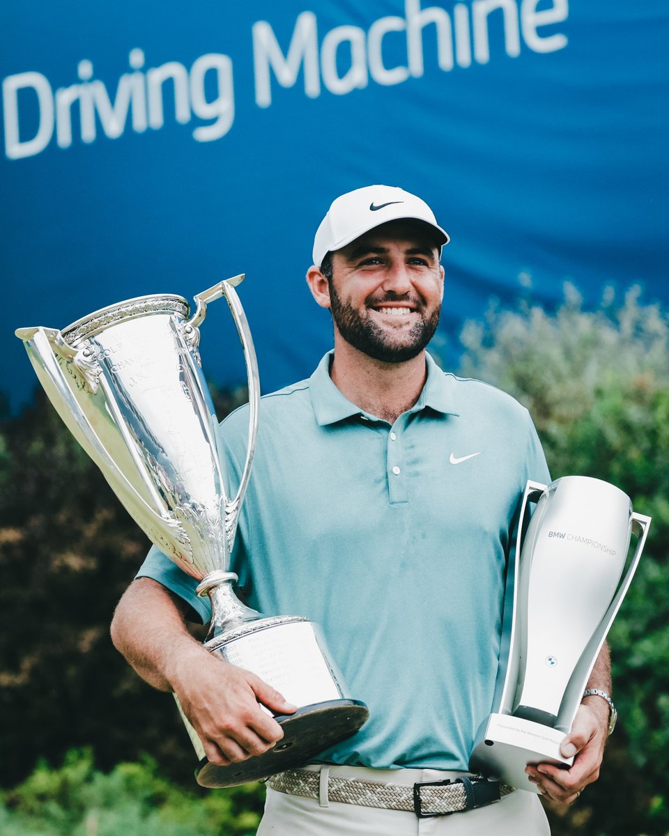 WIN FOR SCOTTIE! 🏆

Champion’s moment for your 2025 #BMWCHAMPS winner, <a href="/Scottie/">Scottie Smith</a>.Scheffler! Another clinical performance from the World No.1 as he powered his way to victory and added yet another title to his career. 🔥⛳