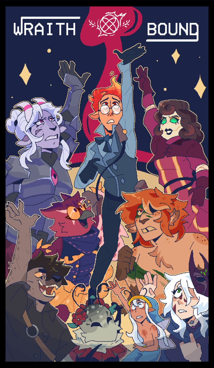 Bienvenidos a Wraithbound 🏔️

#wraithboundDND
#chanceroll