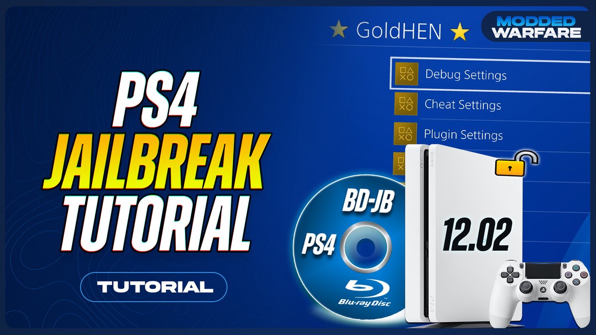 MODDED_WARFARE's tweet image. Here&apos;s my full guide for setting up the PS4 Jailbreak using the Blu-Ray method up to 12.02 firmware: youtu.be/PrtxJARLqHk