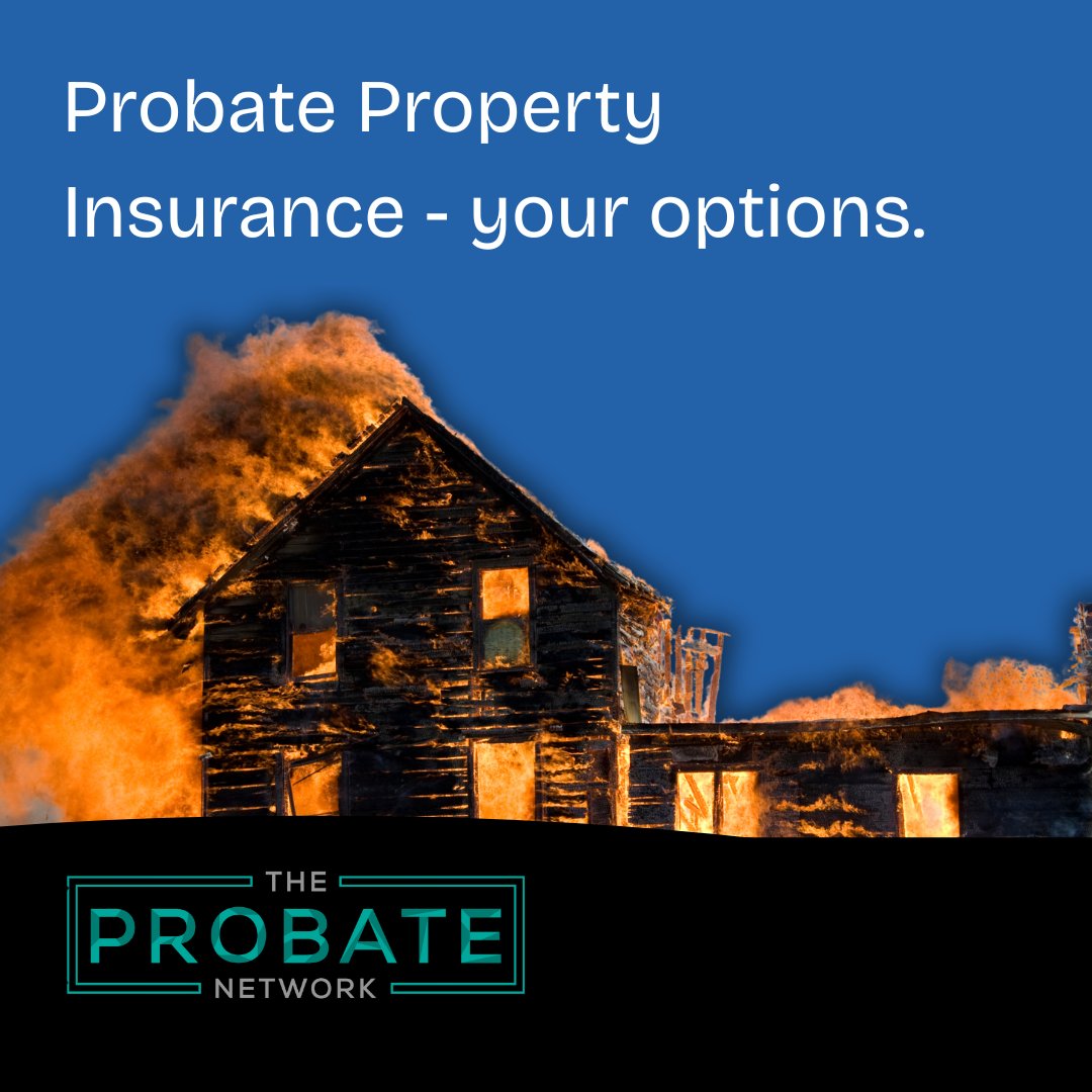 Probate home insurance keeps unoccupied properties protected when standard cover ends. It covers fire, theft, liability &amp; more. Executors can choose 3‑12 month policies with flexible levels of cover. 

Learn more: bit.ly/476YLYT

#TheProbateNetwork