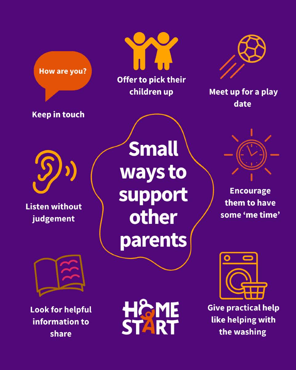 Small ways to support your fellow parents 💜
#parentingsupport #mumlife #dadlife