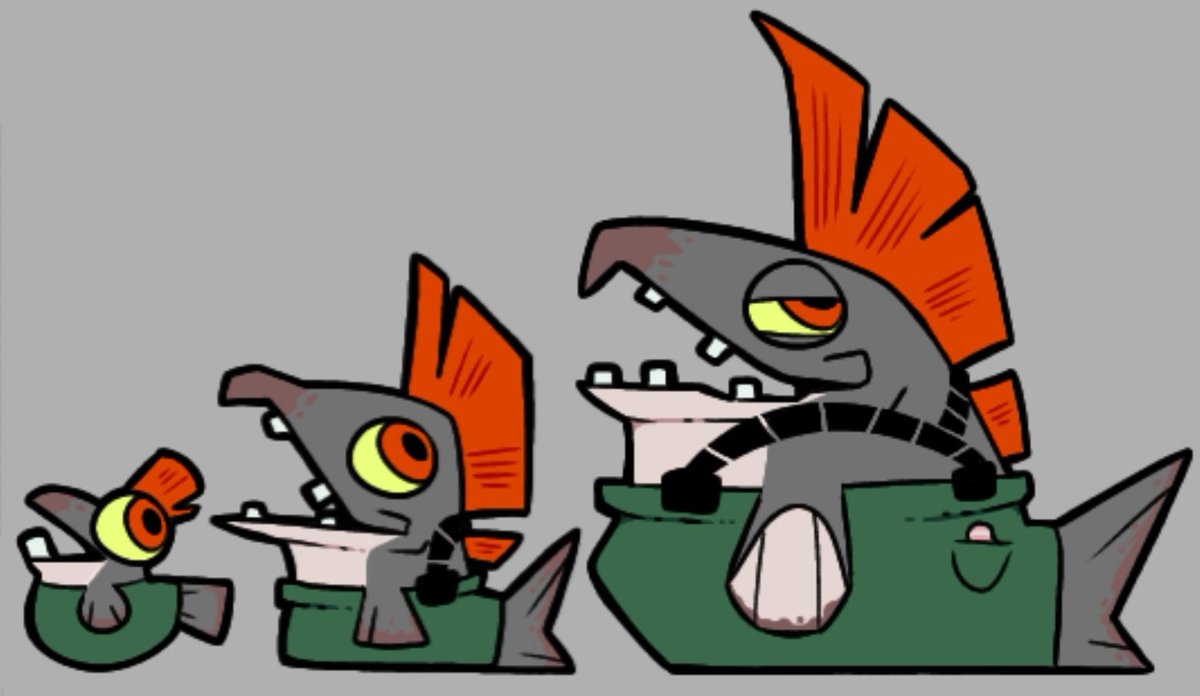 The fish from the mode of the game I like a little too much