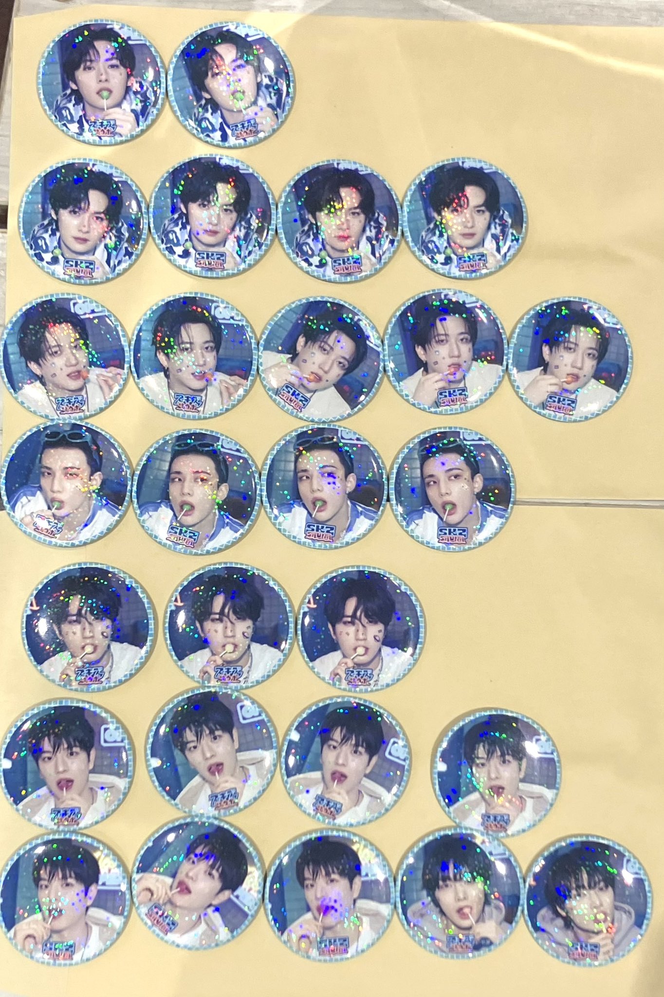 straykids スキズ POPUP 缶バッジ 8種 たこのめ on X: 
