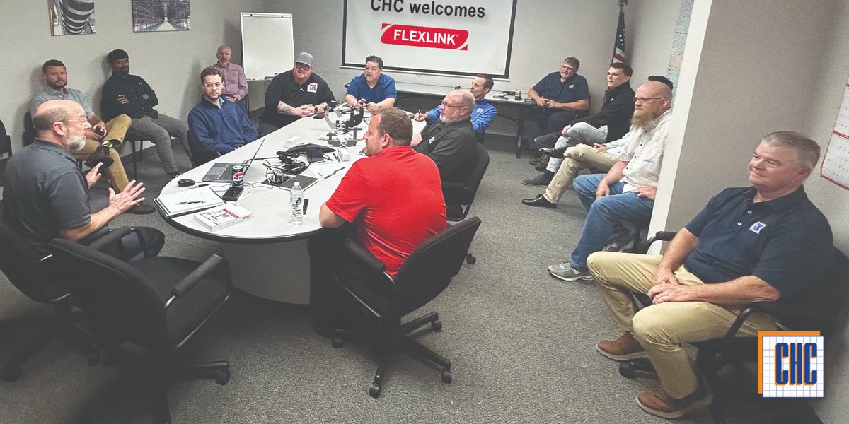 🤝 Big thanks to <a href="/FlexLink/">FlexLink</a> for a great #LunchAndLearn! From palletizing to automation, we soaked up key insights to boost efficiency and integration

#conveyorhandling #MaterialHandling #Automation #Partnerships