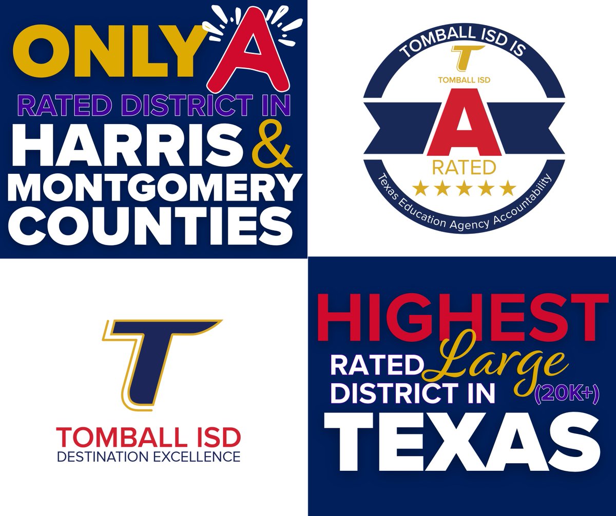 Tomball ISD (@tomballisd) on Twitter photo Double the Counties. Double the Excellence.
New Update - <a href="/TomballISD/">Tomball ISD</a> is the ONLY "A" Rated District in Harris and Montgomery Counties. #DestinationExcellence Double the Counties. Double the Excellence.
New Update - <a href="/TomballISD/">Tomball ISD</a> is the ONLY "A" Rated District in Harris and Montgomery Counties. #DestinationExcellence