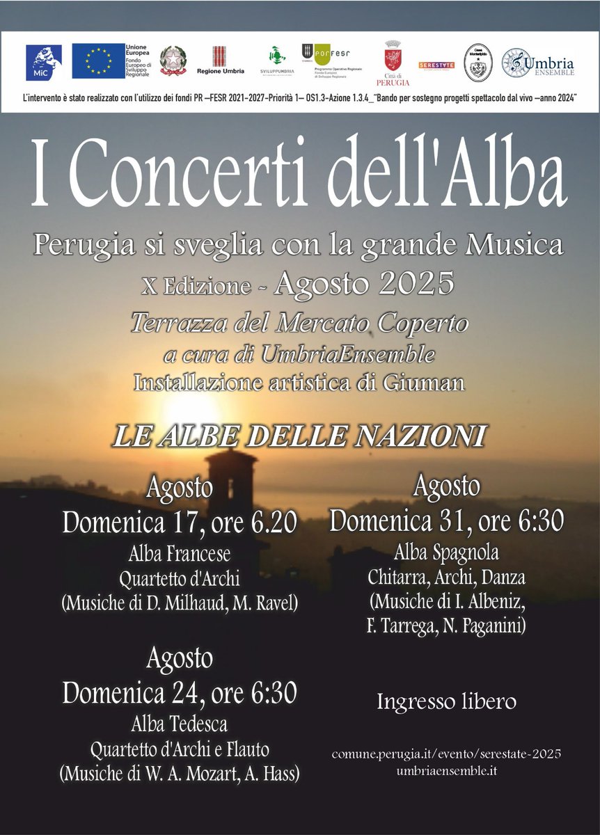 umbria ensemble tweet media
